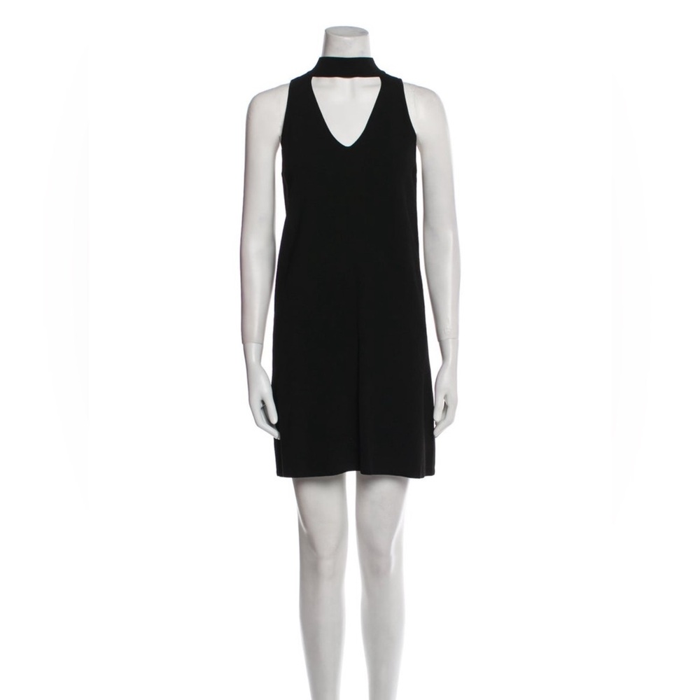 Milly Black Halter Mini Dress